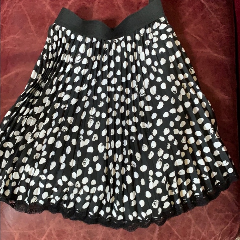 Polka dot skirt